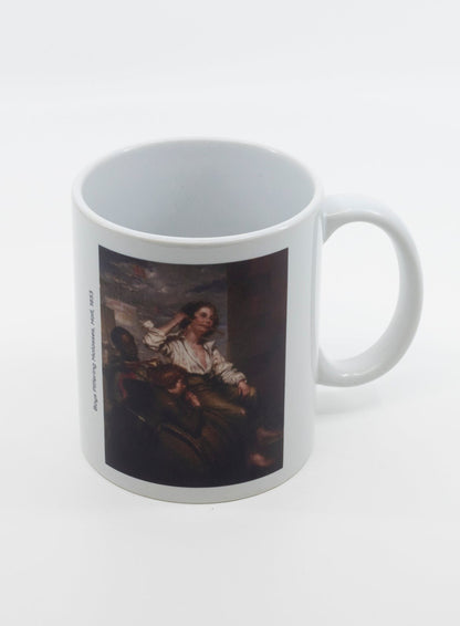 Mug with George Hall's Boys Pilfering Molasses