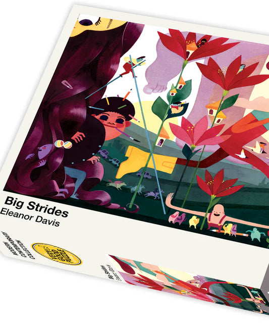 Big Strides by Eleanor Davis - 1000 piece jigsaw puzzle